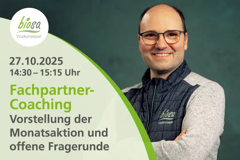 Teaserbild zum Online-Seminar "Fachpartner-Coaching" am 27.10.2025