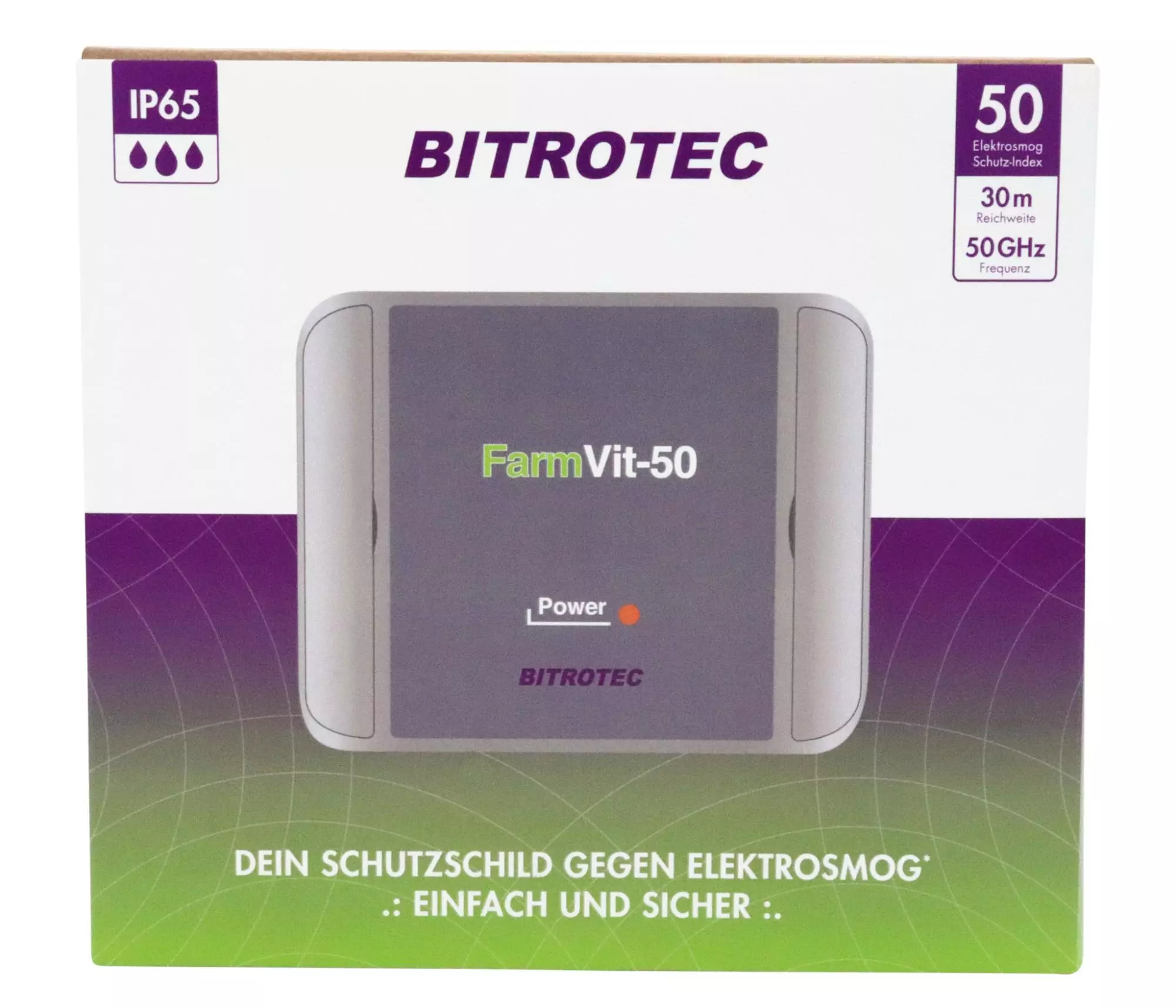 Bitrotec FarmVit-50 - E-Smog Schutz für die Stallung