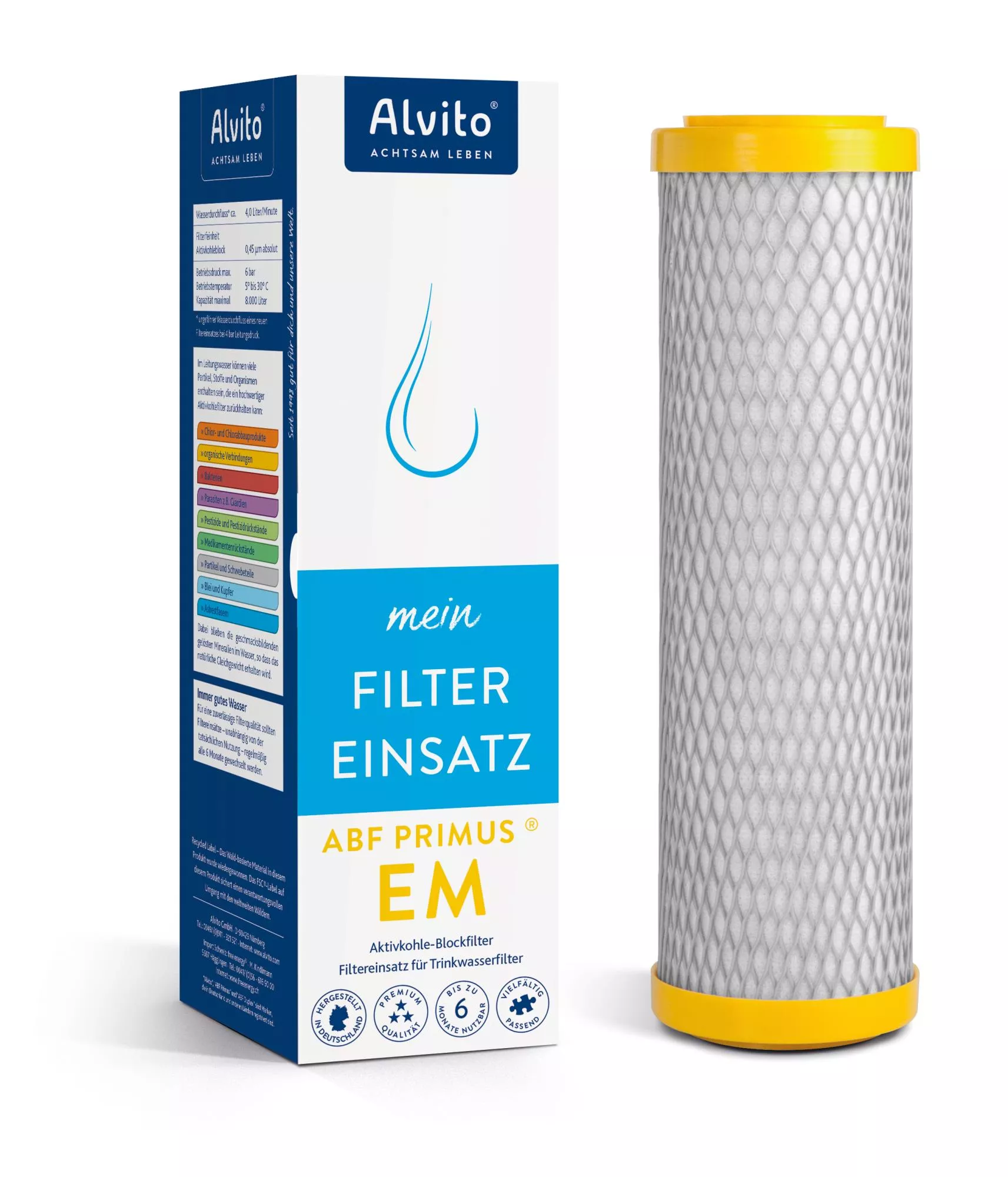 Alvito Filtereinsatz ABF Primus EM Alvito Filtereinsatz ABF Primus EM