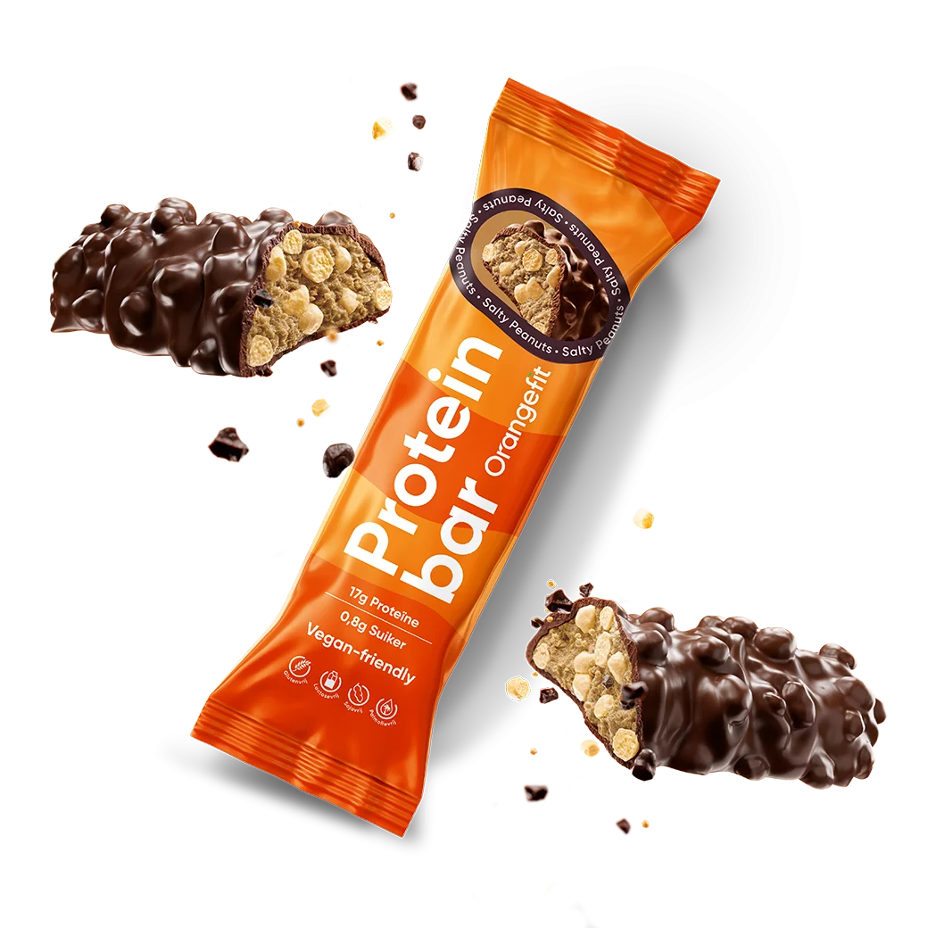 Orangefit Protein Riegel Salty Peanuts, 50g
