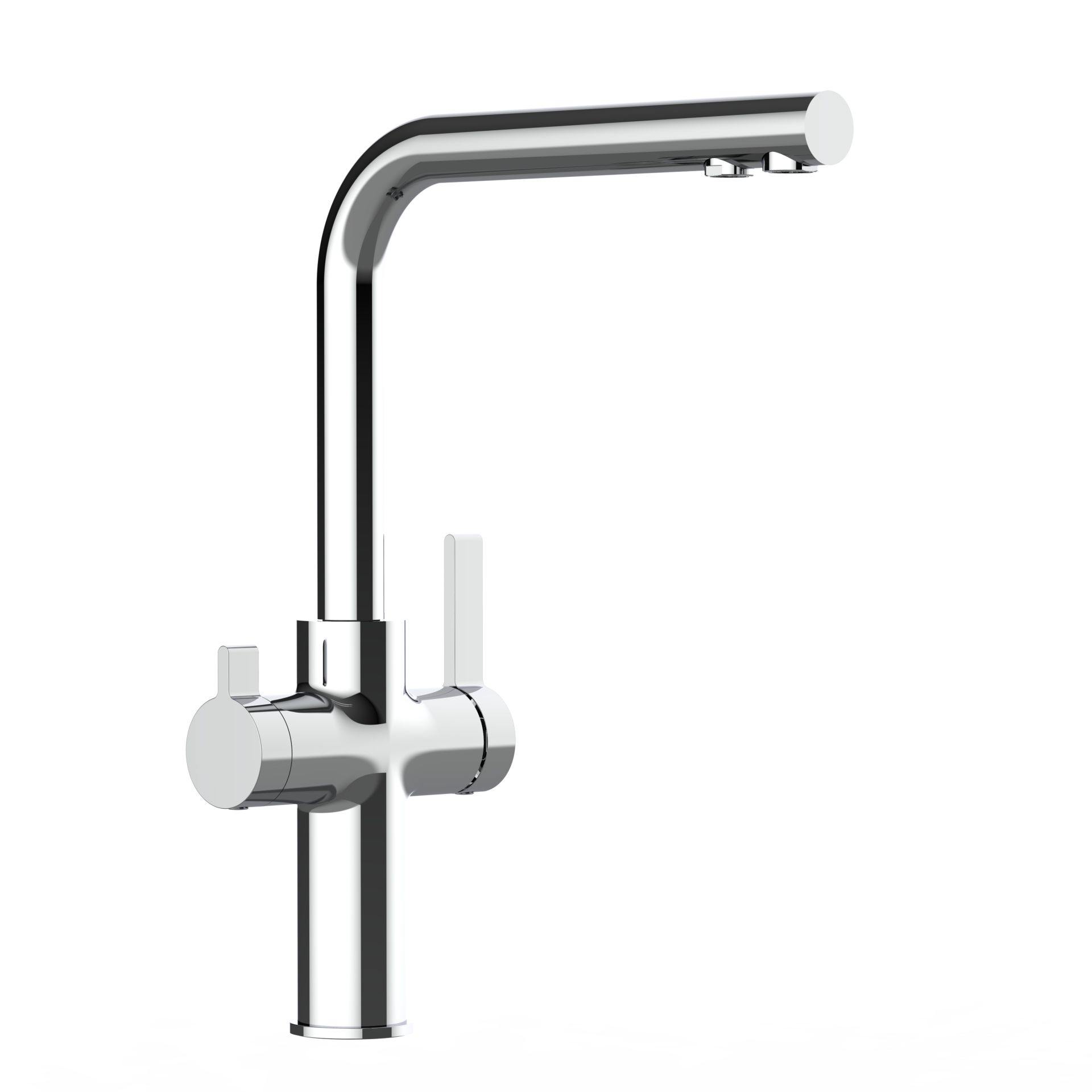 Alvito 3-4-Wege-Armatur Paola Neo verchromt