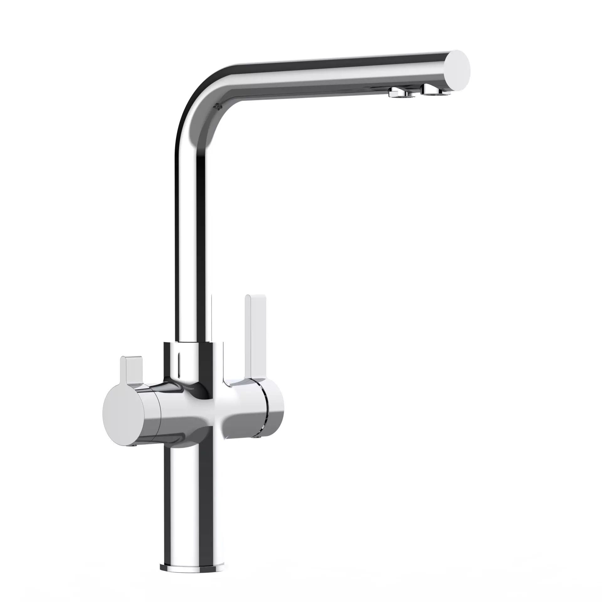 Alvito 3-4-Wege-Armatur Paola Neo verchromt