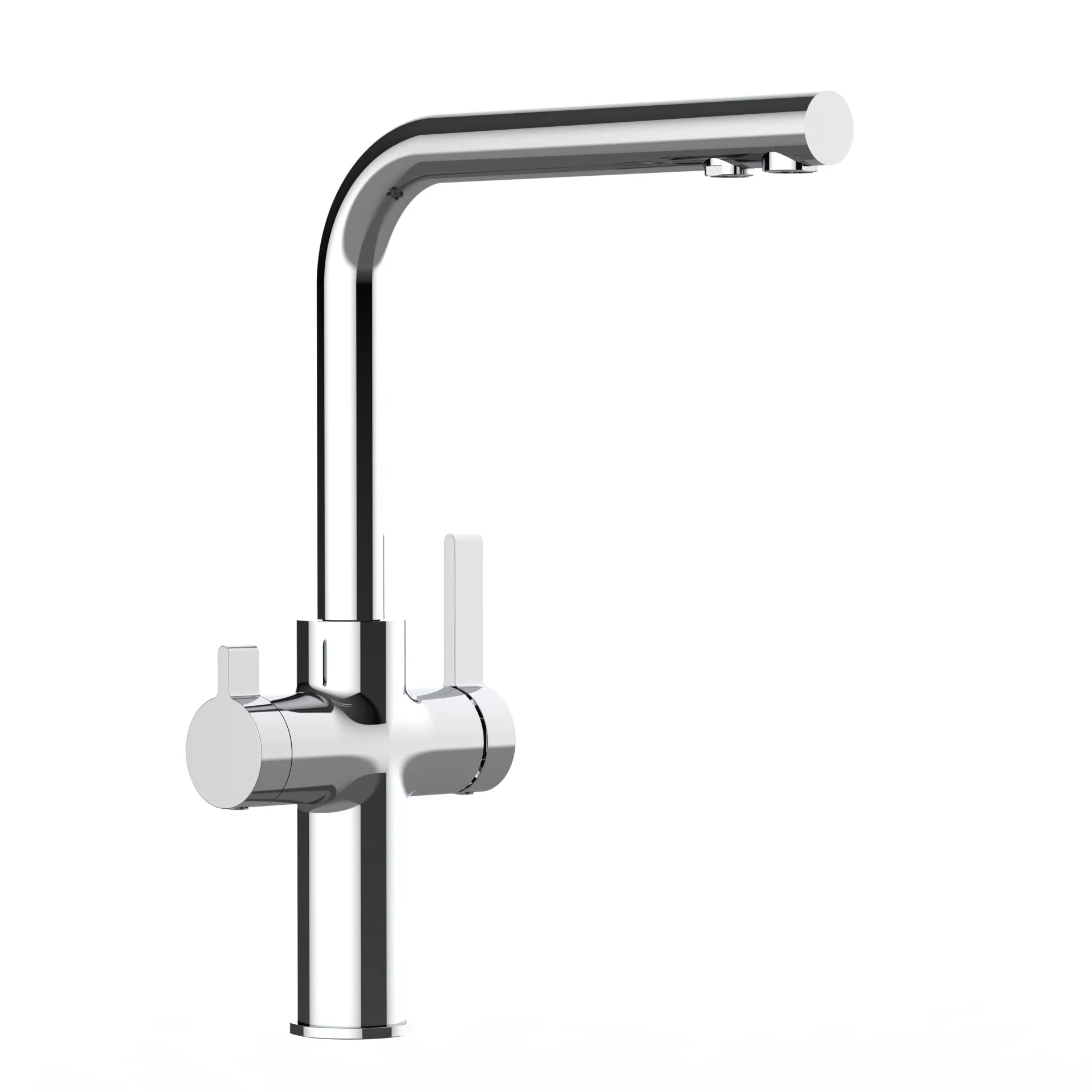 Alvito 3-4-Wege-Armatur Paola Neo verchromt Alvito 3-4-Wege-Armatur Paola Neo verchromt