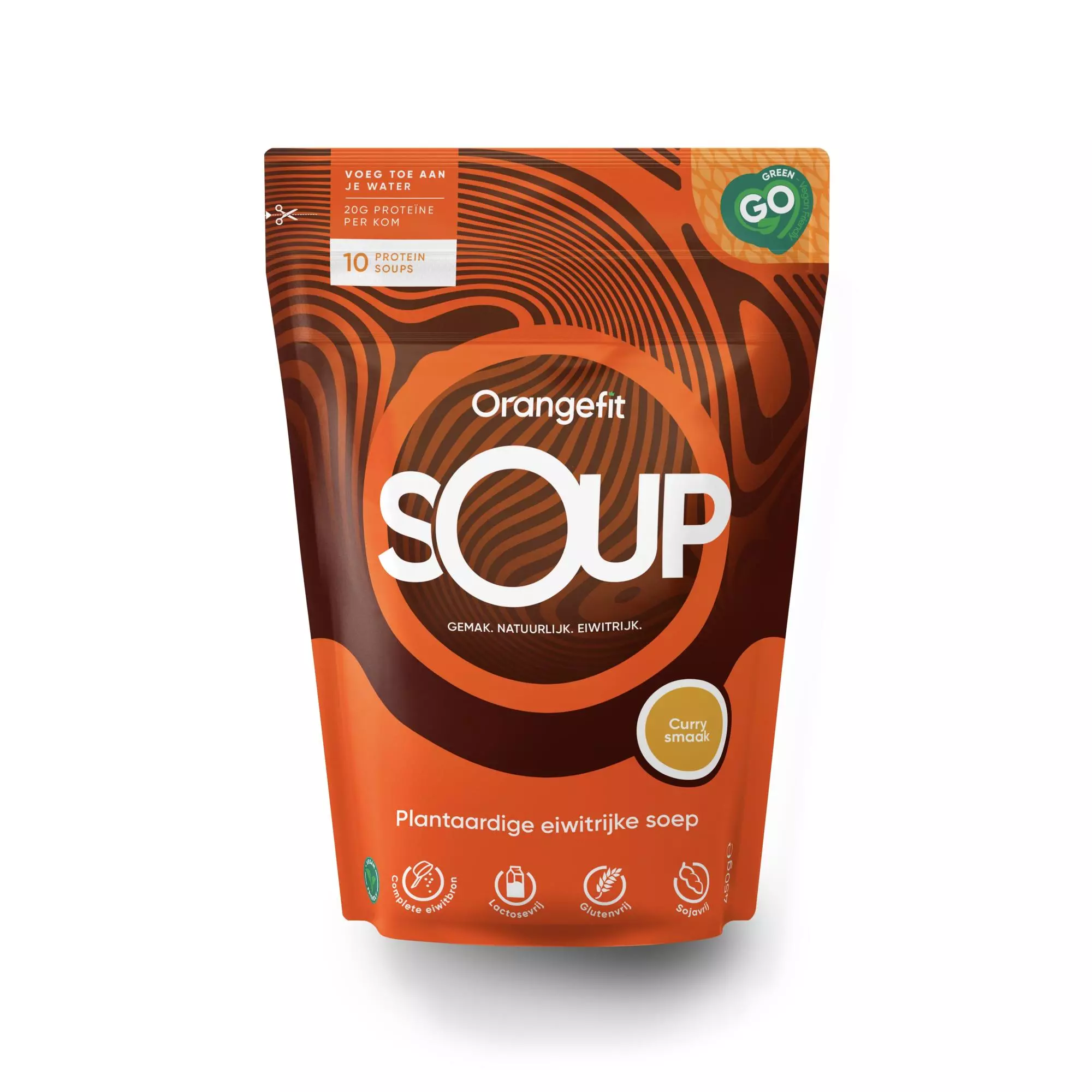 Orangefit Protein-Suppe Curry, 450g