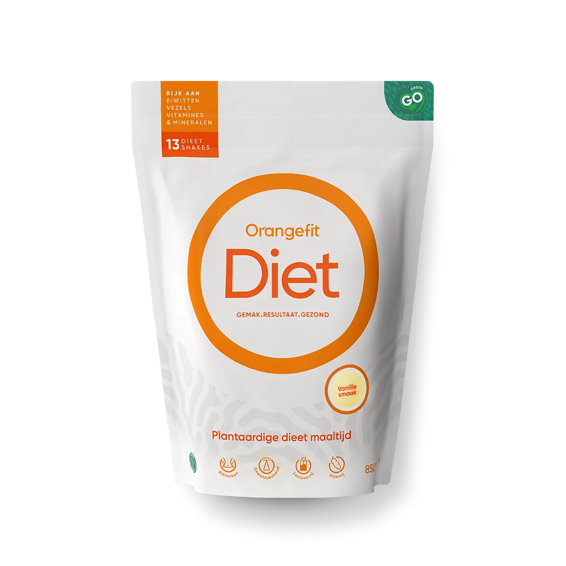 Orangefit Diet Vanille, 850g