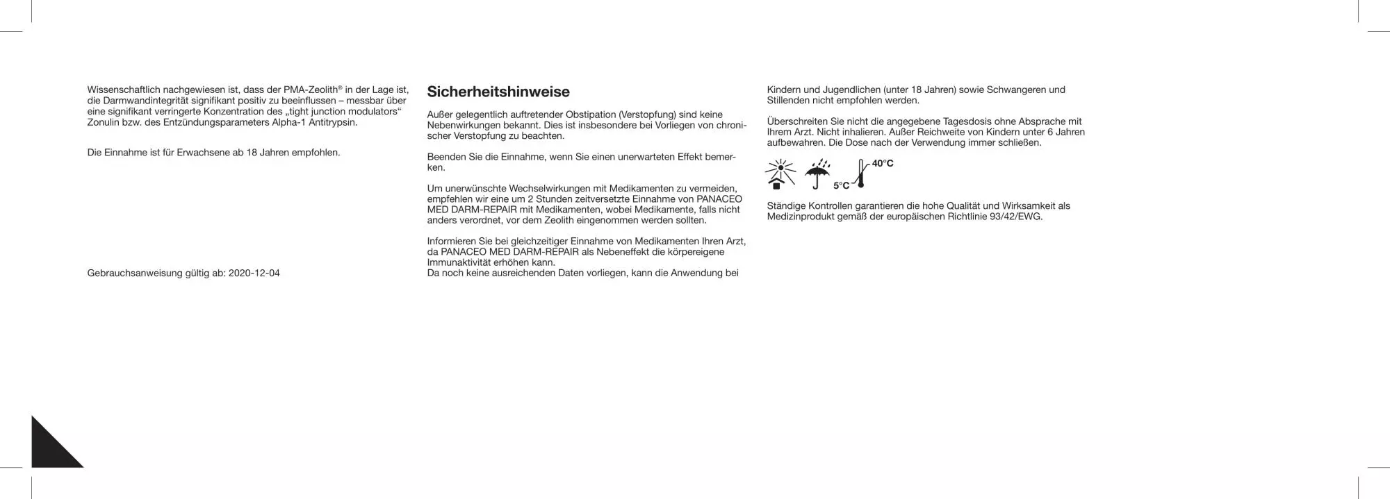 Zeolith_Pulver_Kaufen_Panaceo_MED_Darm_Repair_Pulver_400g_Etikett_Seite2