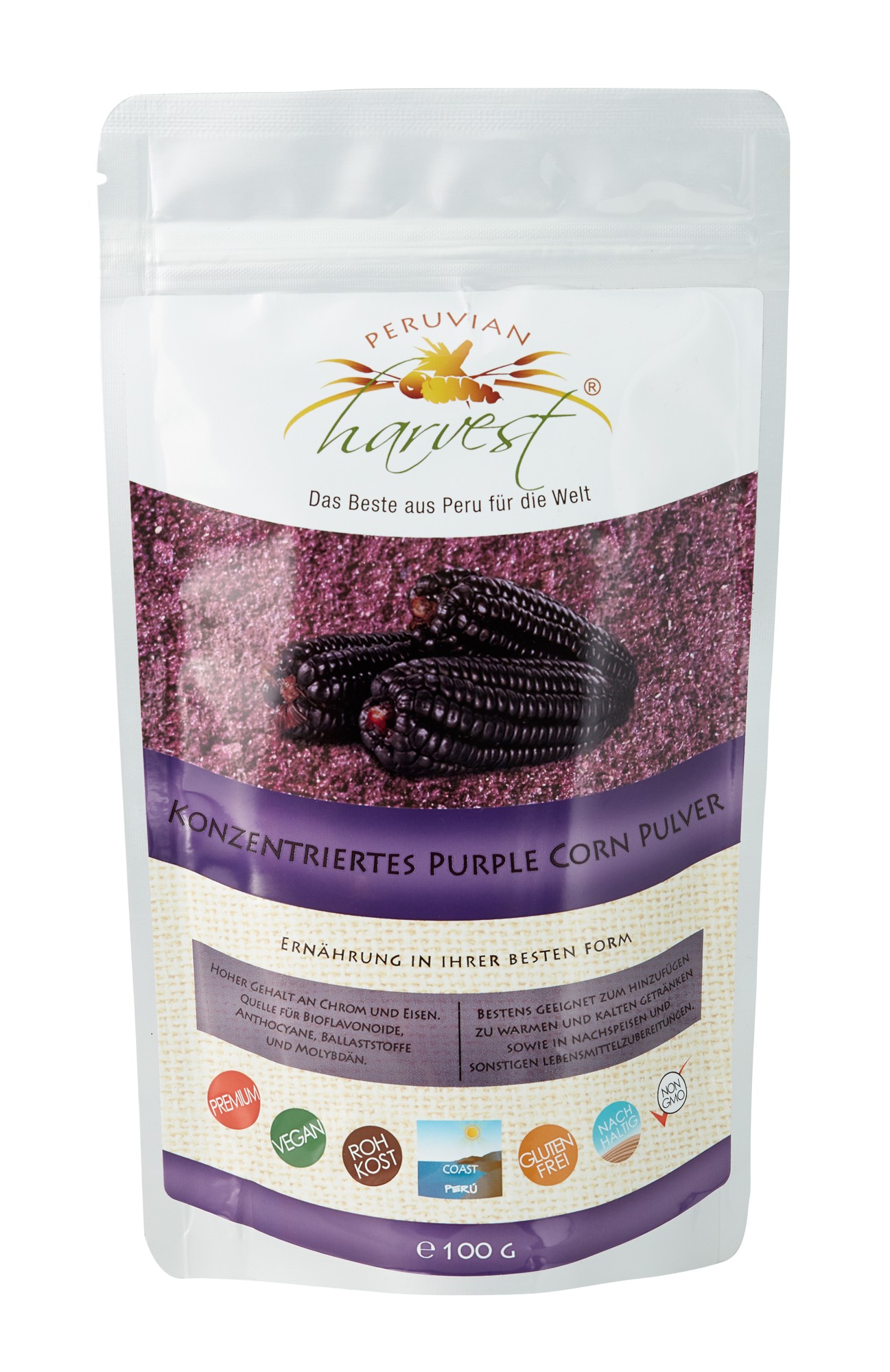 Purple Corn Pulver, 100g