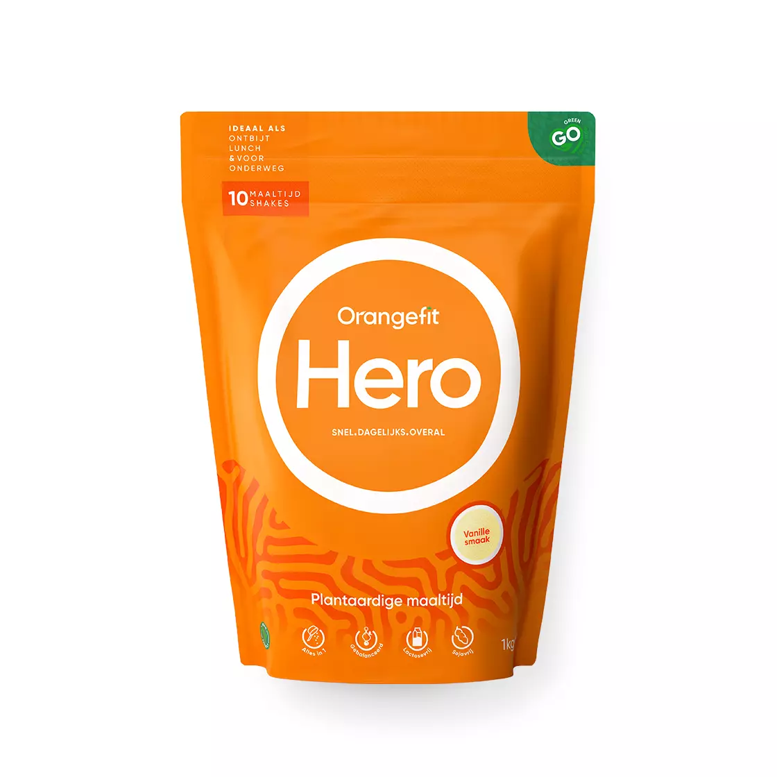 Orangefit Frühstücks-Shake Hero Vanille, 1kg