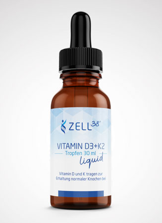 Zell38 Vitamin D3/K2, 30ml