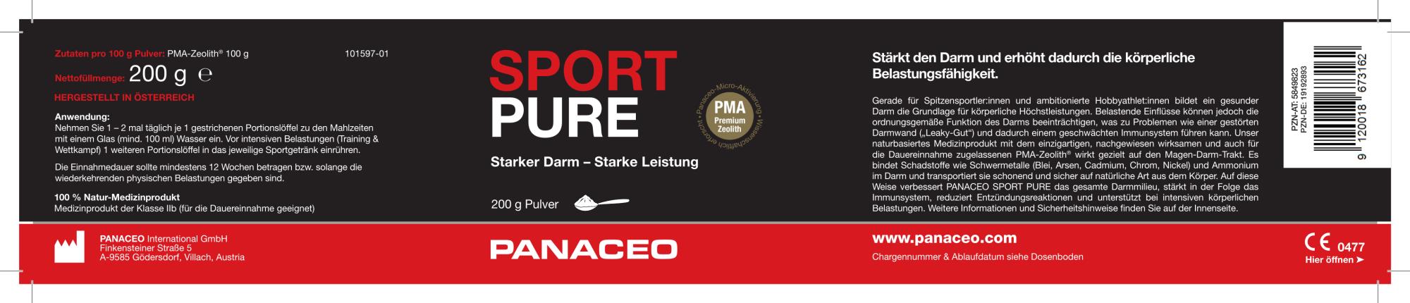 Panaceo_Etikett_Sport_Pure_200g_Zeolith_Pulver_kaufen_Seite1 Panaceo_Etikett_Sport_Pure_200g_Zeolith_Pulver_kaufen_Seite1