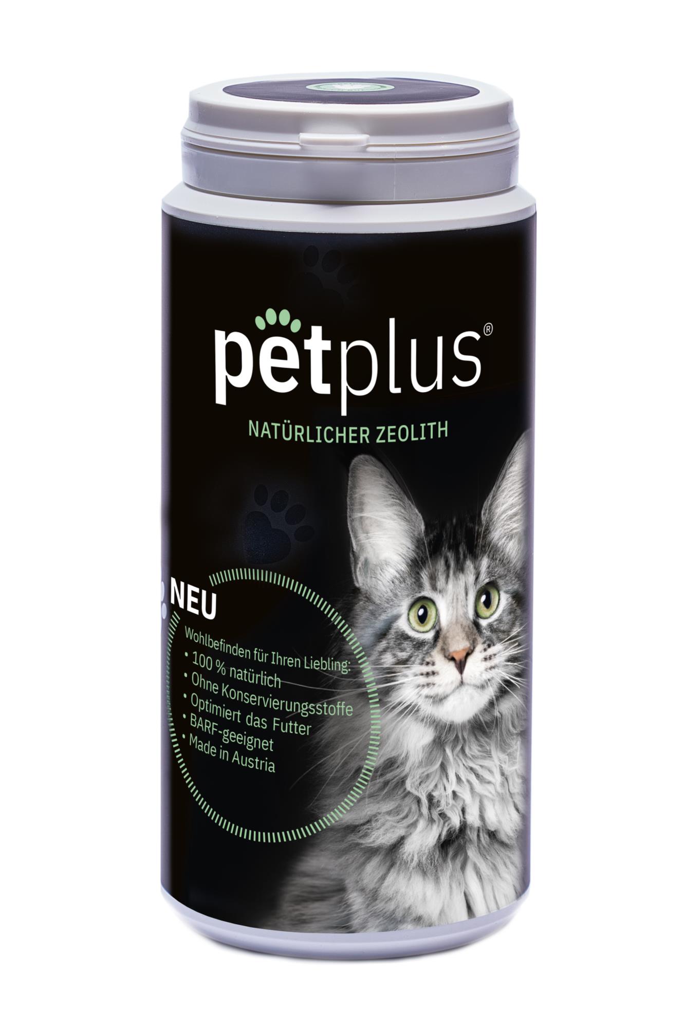 Zeolith für Katzen PetPlus, 250g