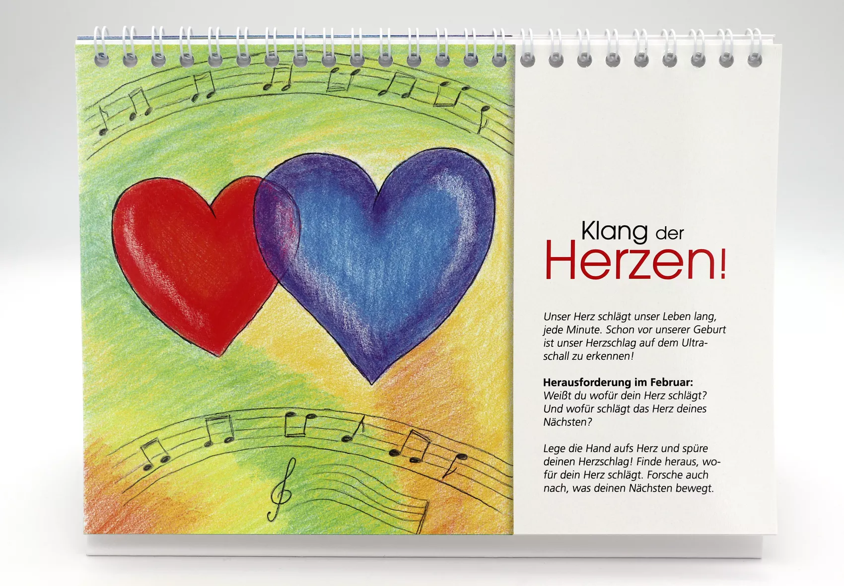 Tischkalender Herz-Momente