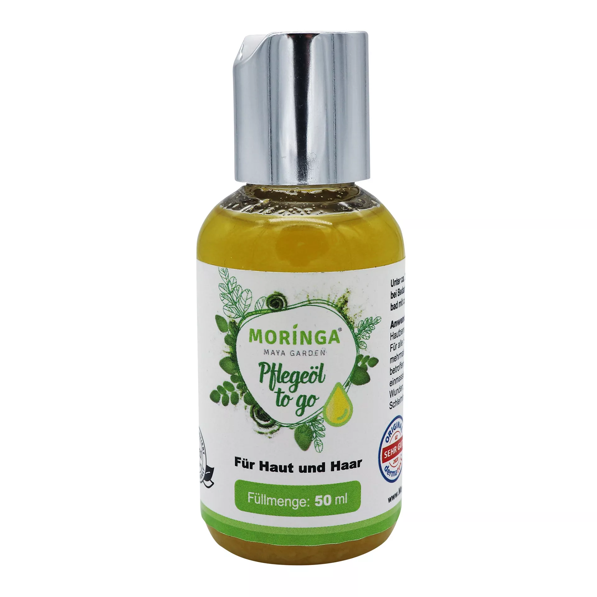 Moringa Pflegeöl to go, 50ml Flasche, Kräuterig, Pflanze, Kosmetik, Parfüm