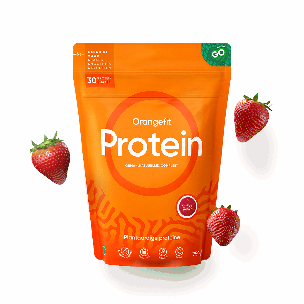 Orangefit Protein-Shake Erdbeere, 750g