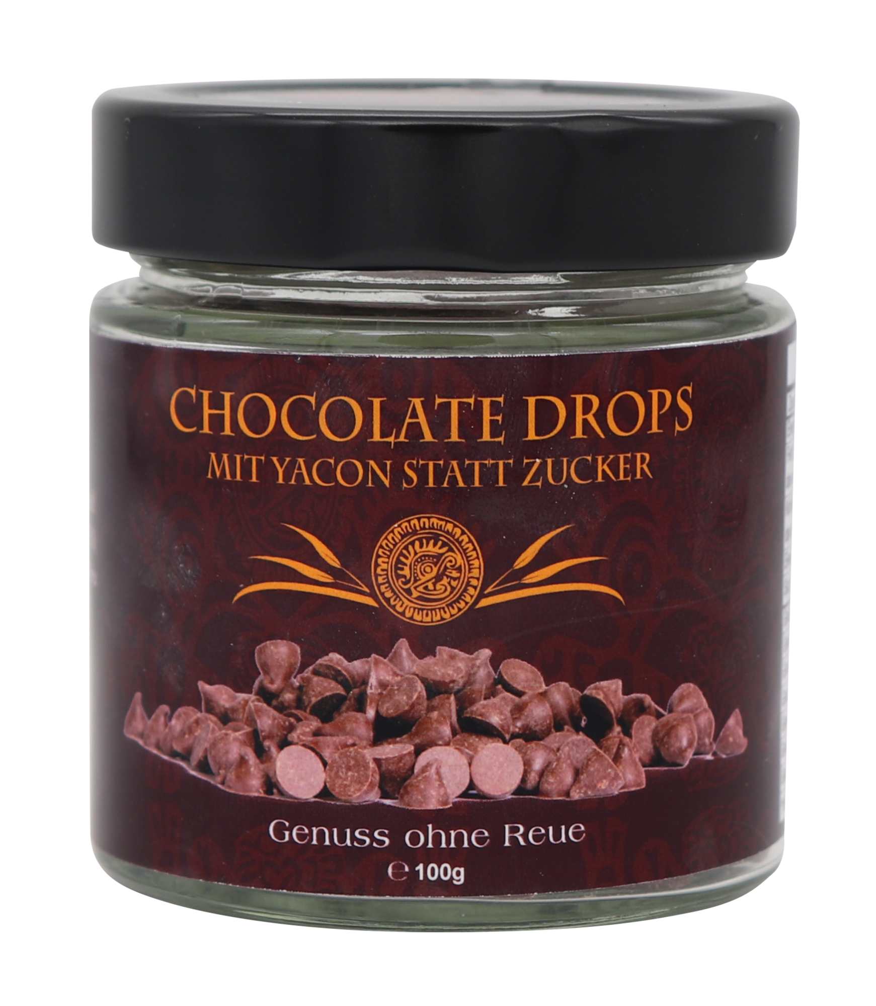 Yacon Schoko-Drops 100g, Diabetiker geeignet