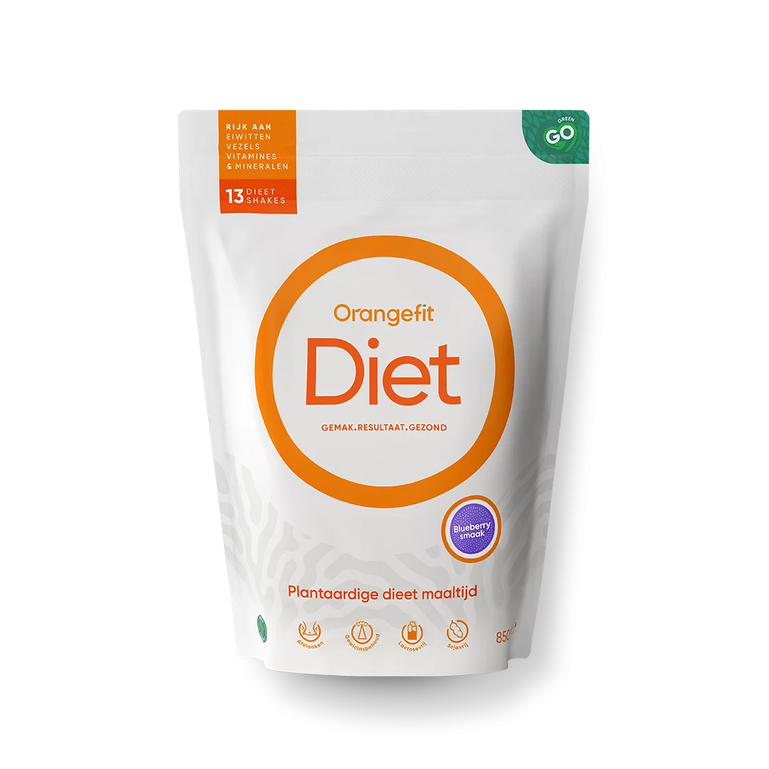 Orangefit Diet Blaubeere, 850g