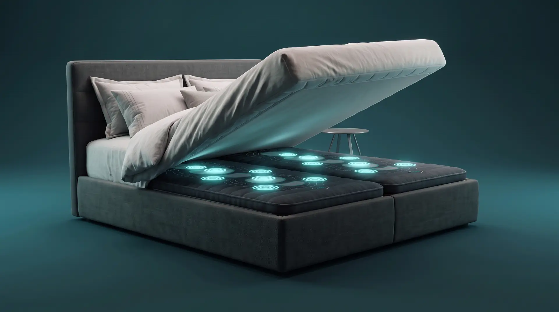 Doppelbett_Andullation_Matratze_Schmerztherapie