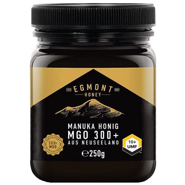 Egmont-manuka-honey-mgo300-250g_manuka_honig_front Egmont-manuka-honey-mgo300-250g_manuka_honig_front, Flasche