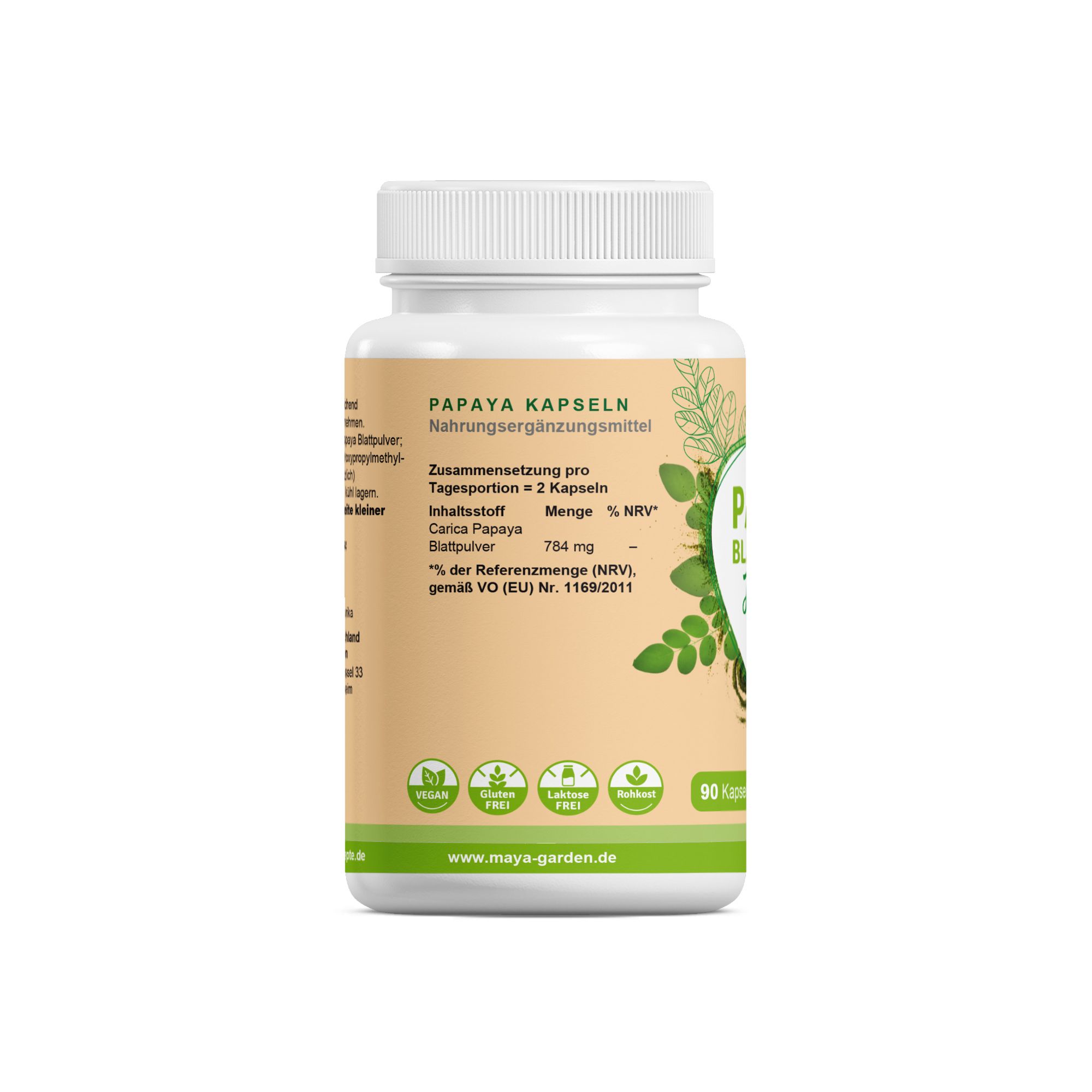 moringa-maya_garden-papaya-kapseln-Seite-2, Kräuter, Pflanze, Astragalus, Blume