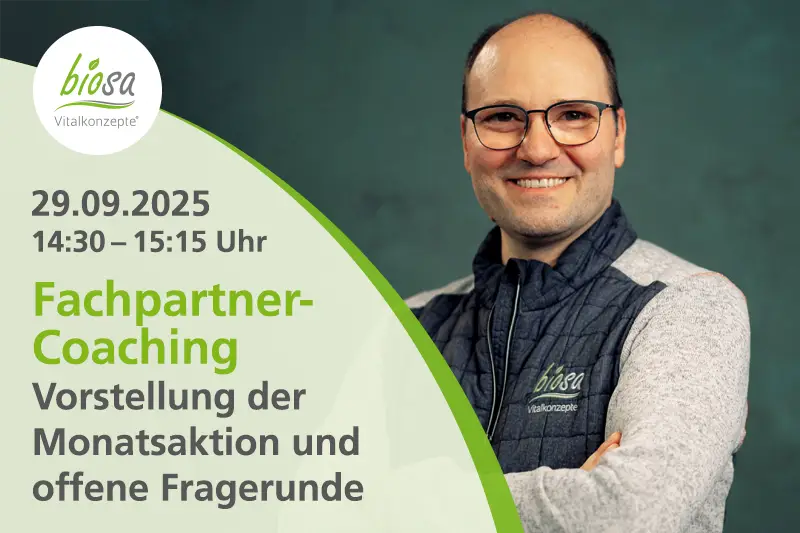 Teaserbild zum Online-Seminar "Fachpartner-Coaching" am 29.09.2025