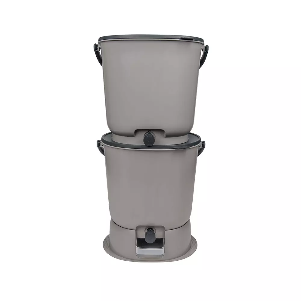 Biosa Bokashi-Essenz, 2 Stück, Farbe: Grau