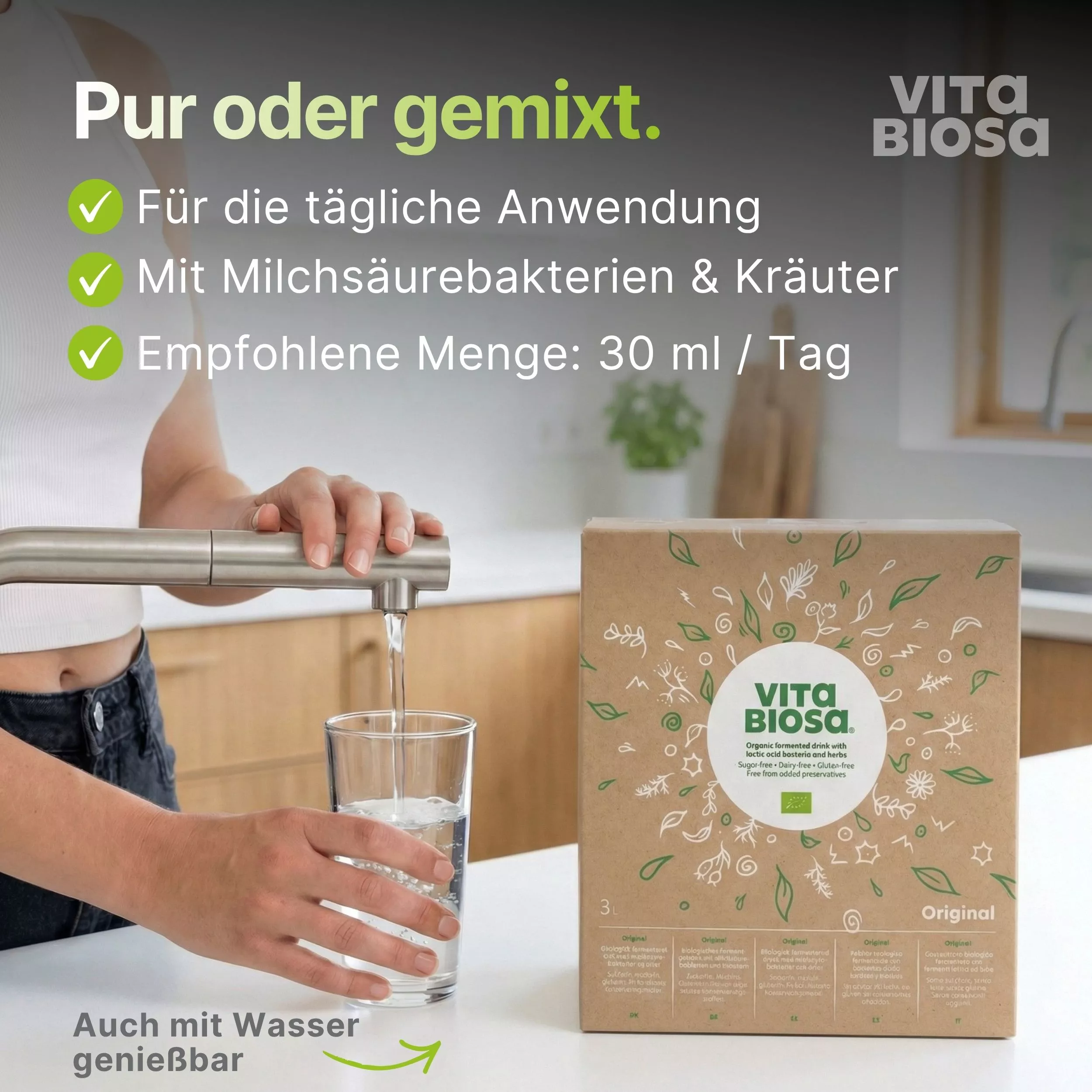 Vita Biosa Original 3L Bag-in-Box Milchsaeurebakterien kaufen Anwendung