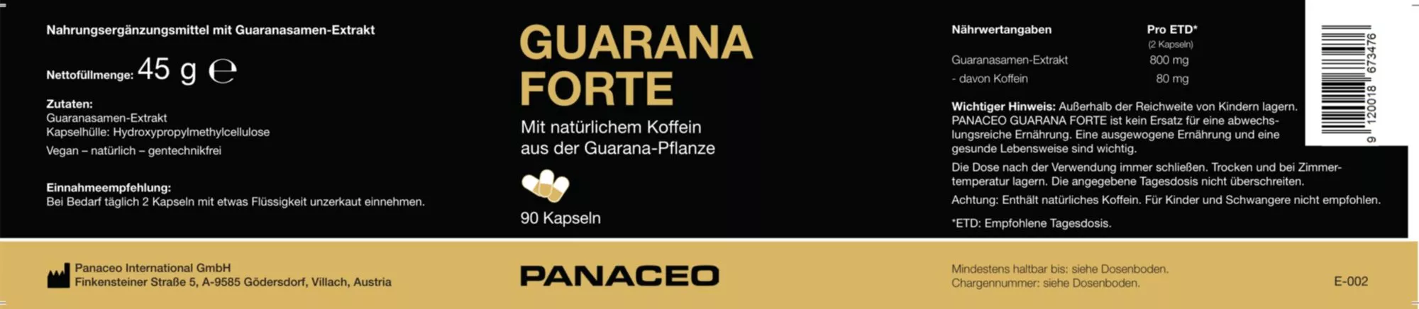 Etiketten_Guarana forte Etiketten_Guarana forte
