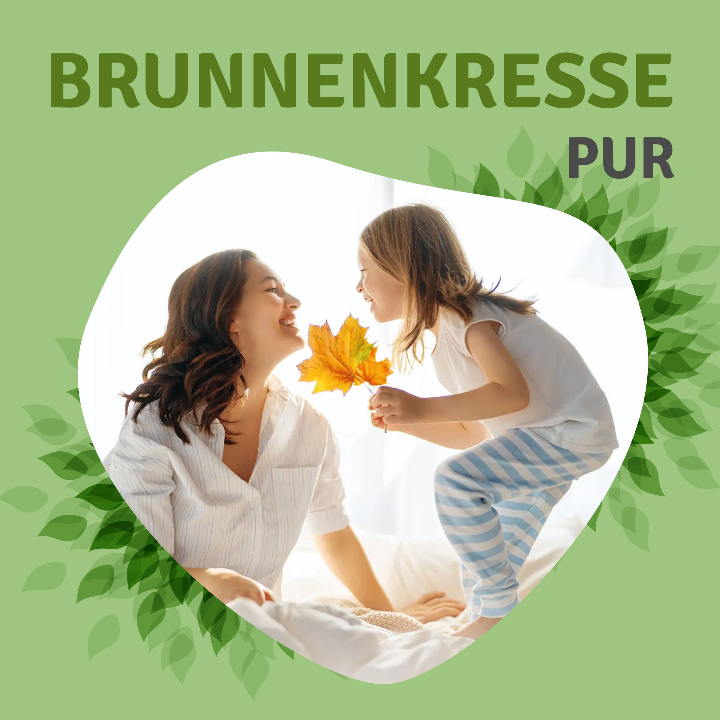 Brunnenkresse_Kapseln_kaufen_Mutter+Kind, family, blatt, herbst, mutters, kind