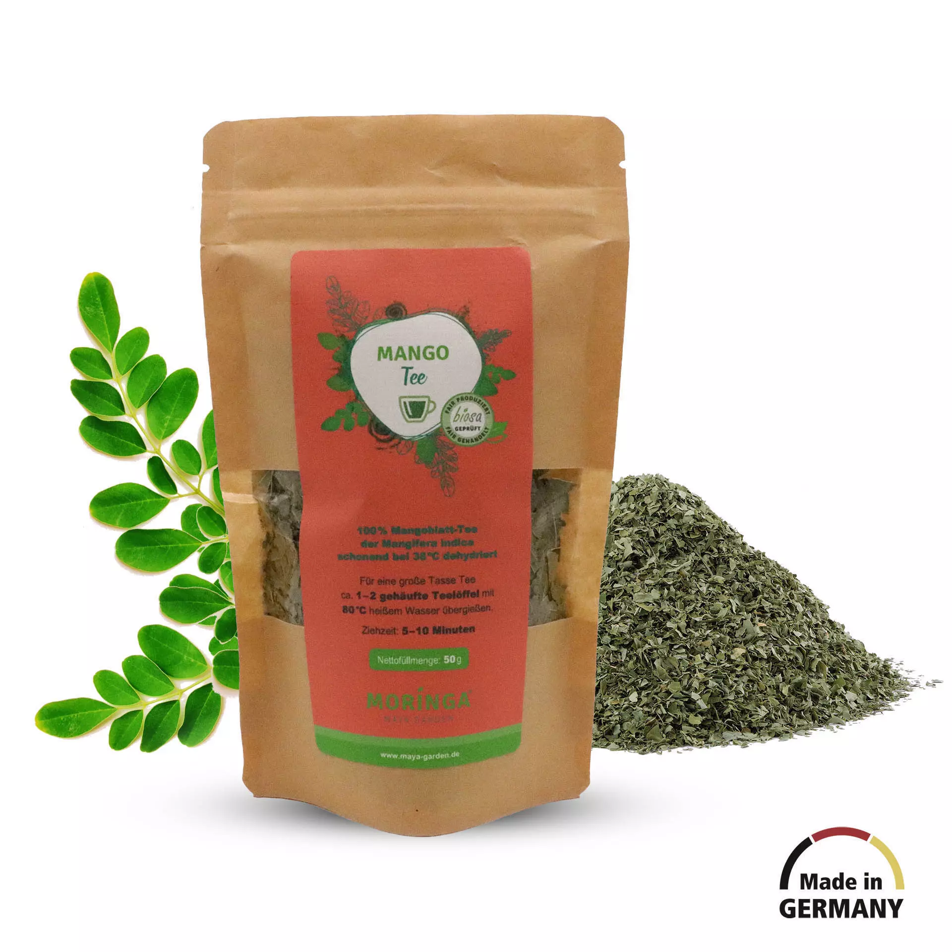 Mangoblatt-Tee, 50g