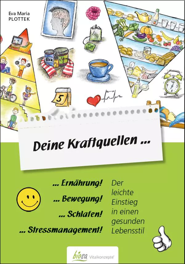 Gesundheitsratgeber_Ernährung_Bewegung_Schlafen_Stress_Titel