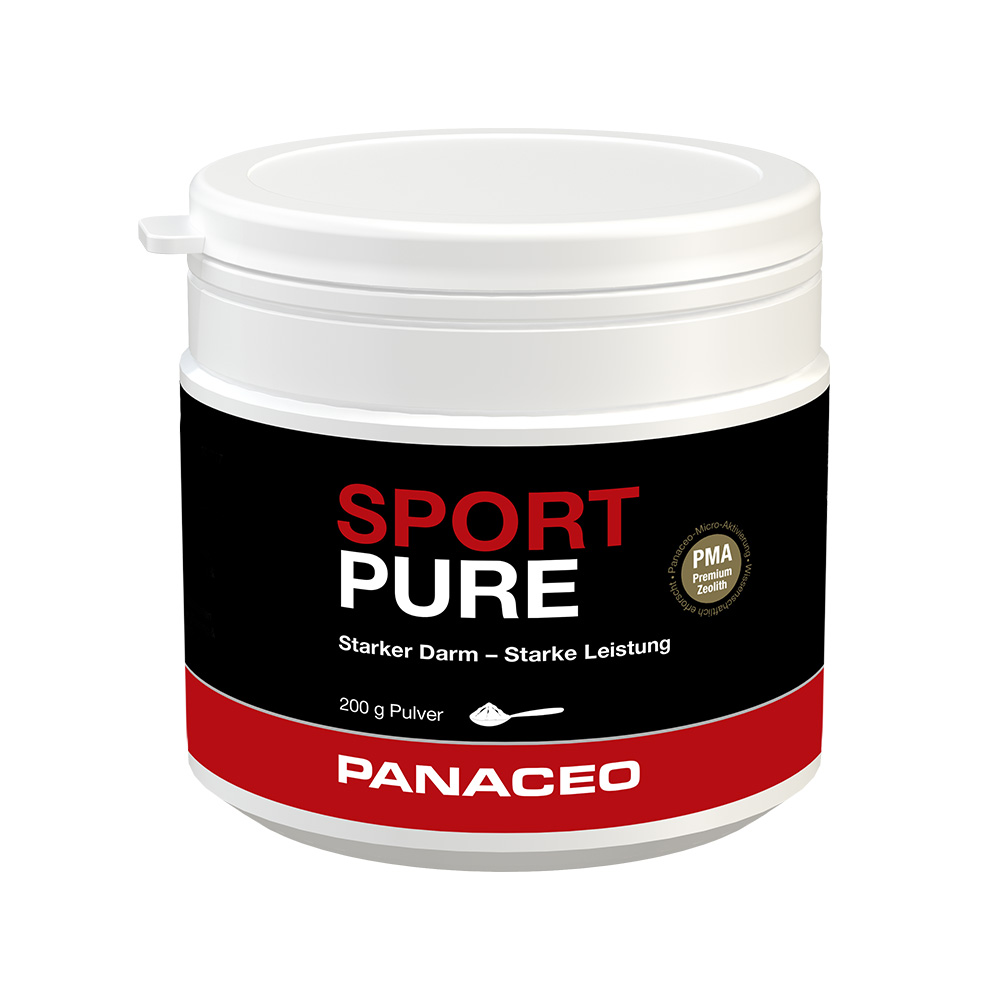 Panaceo_Zeolith_Sport-Pure_200g-Pulver_kaufen, Sport Pure, Pulver, 200 g, Panaceo, PMA Premium Zeolith