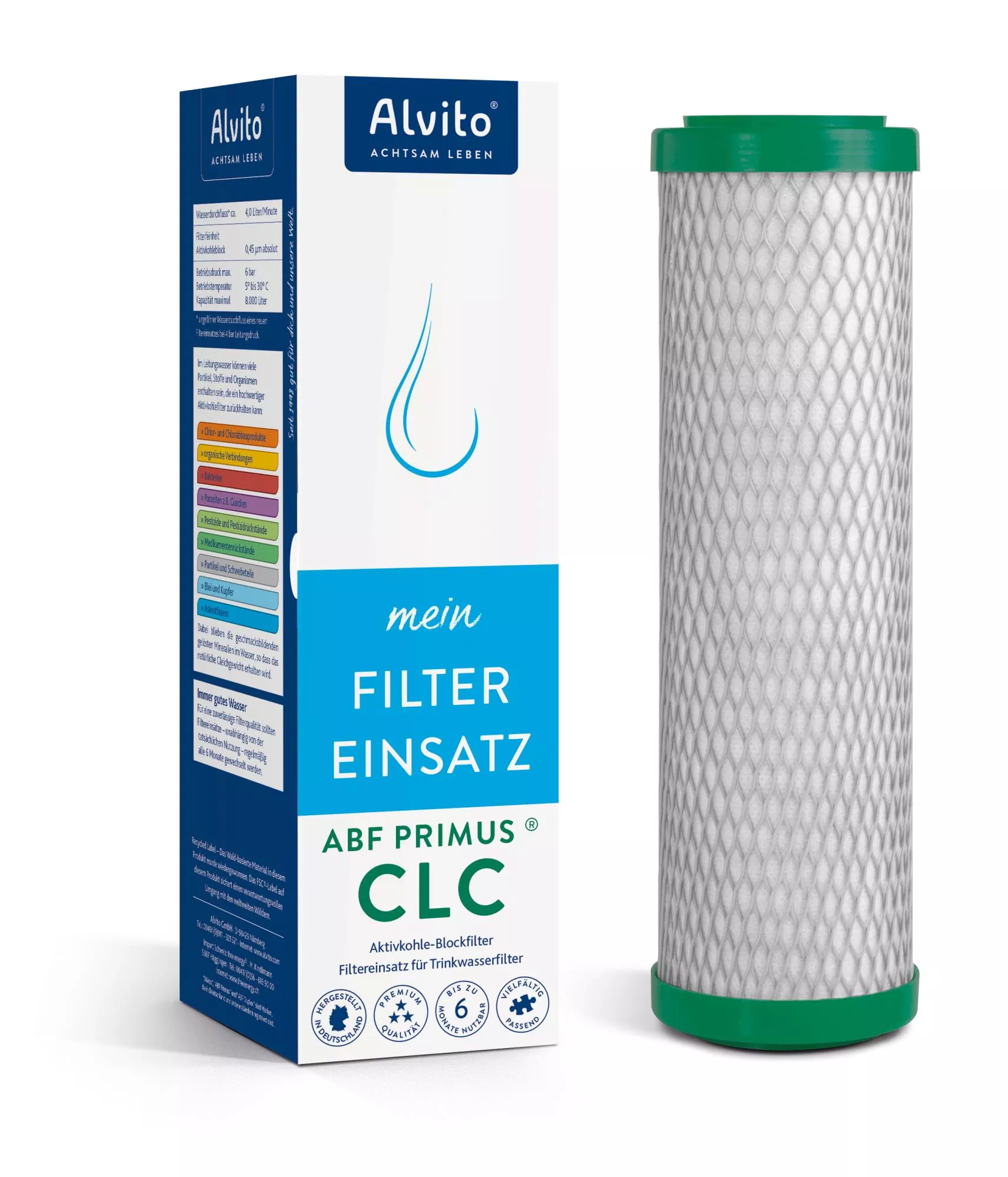 Alvito Filtereinsatz ABF Primus CLC Alvito Filtereinsatz ABF Primus CLC