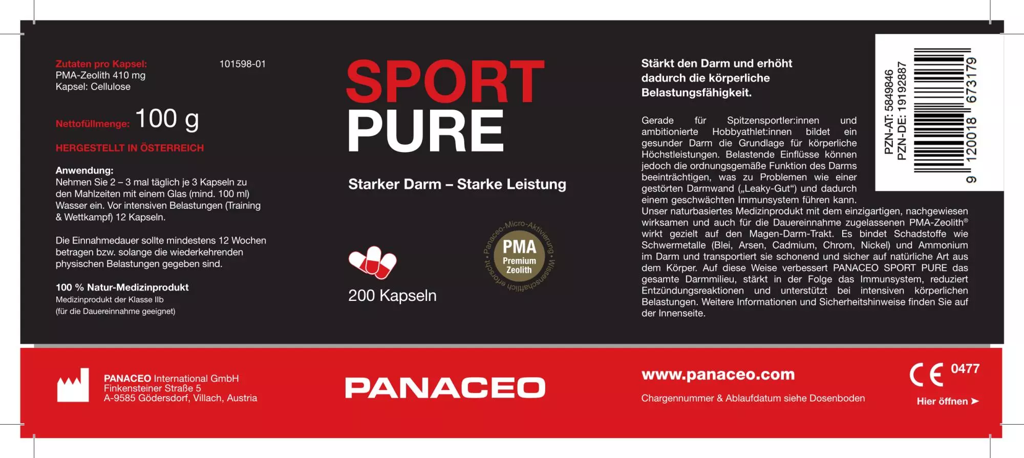 Panaceo_Etikett_Sport_Pure_200_Kapseln_kaufen_Seite1