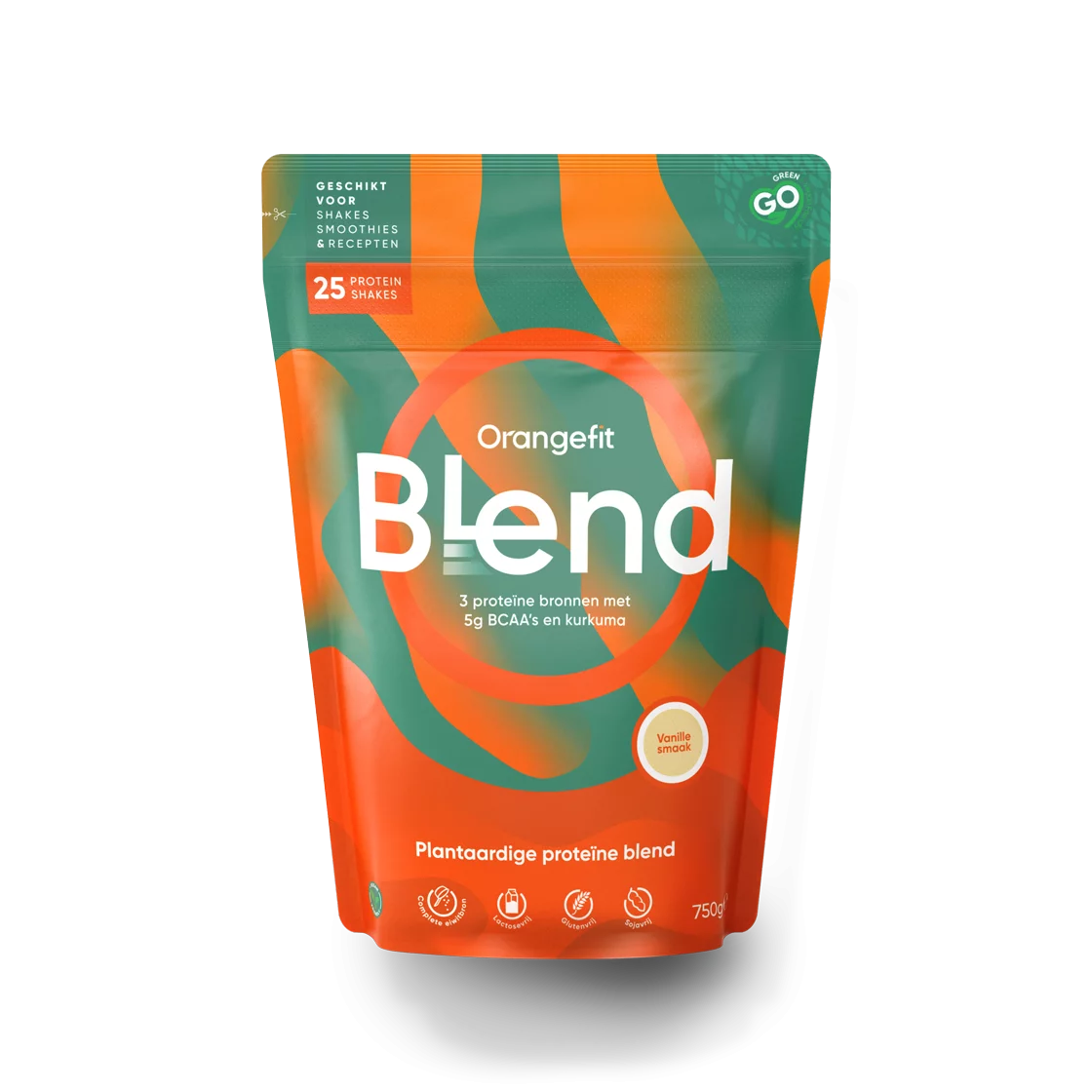 Orangefit High Protein-Shake Blend Vanille, 750g