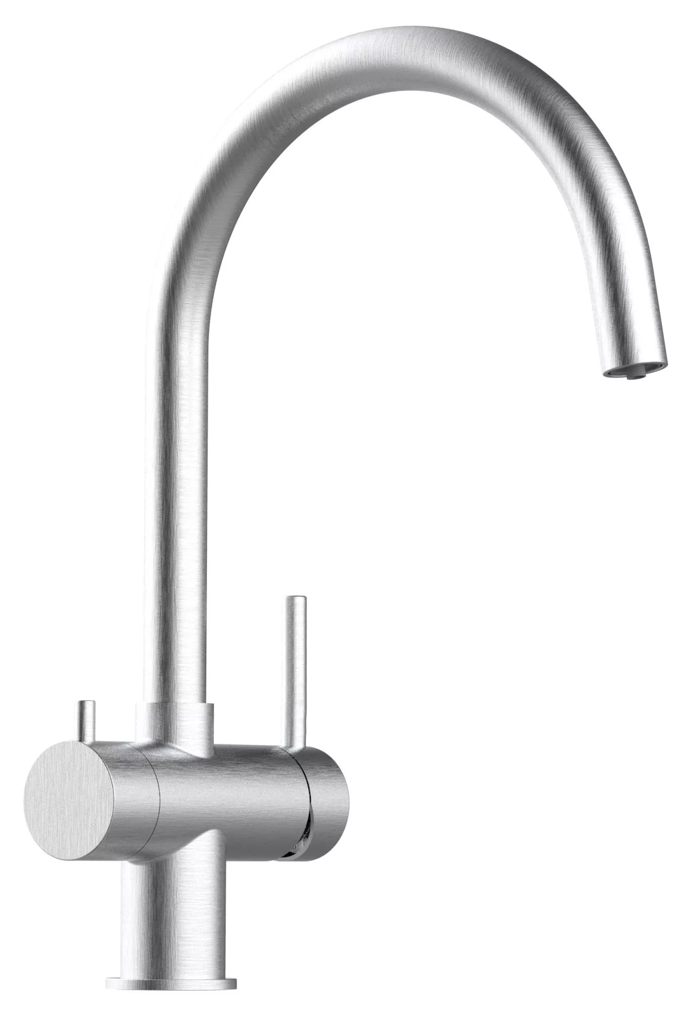 Alvito 3-Wege-Armatur Furore Edelstahl matt Alvito 3-Wege-Armatur Furore Edelstahl matt