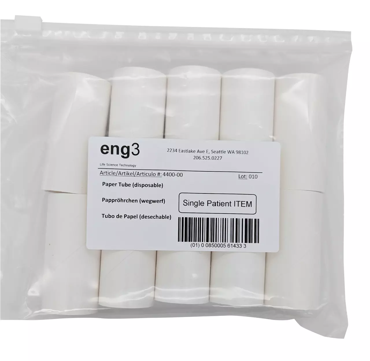 NanoVi Pappröhrchen, 10 Stück