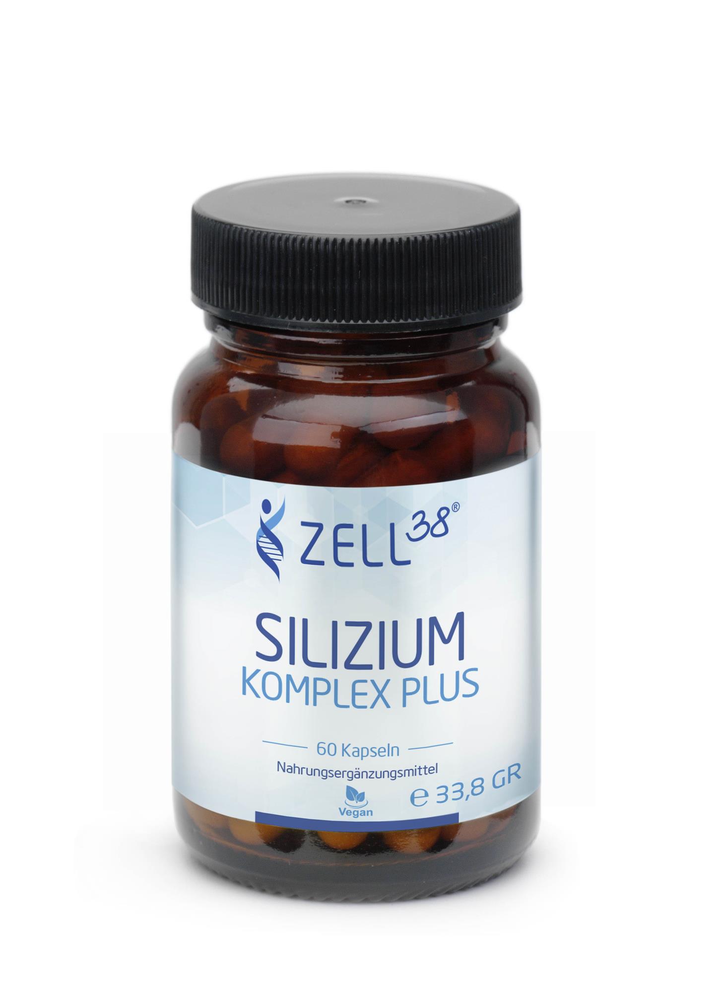 Zell38 Silizium Komplex Plus, 60 Kapseln