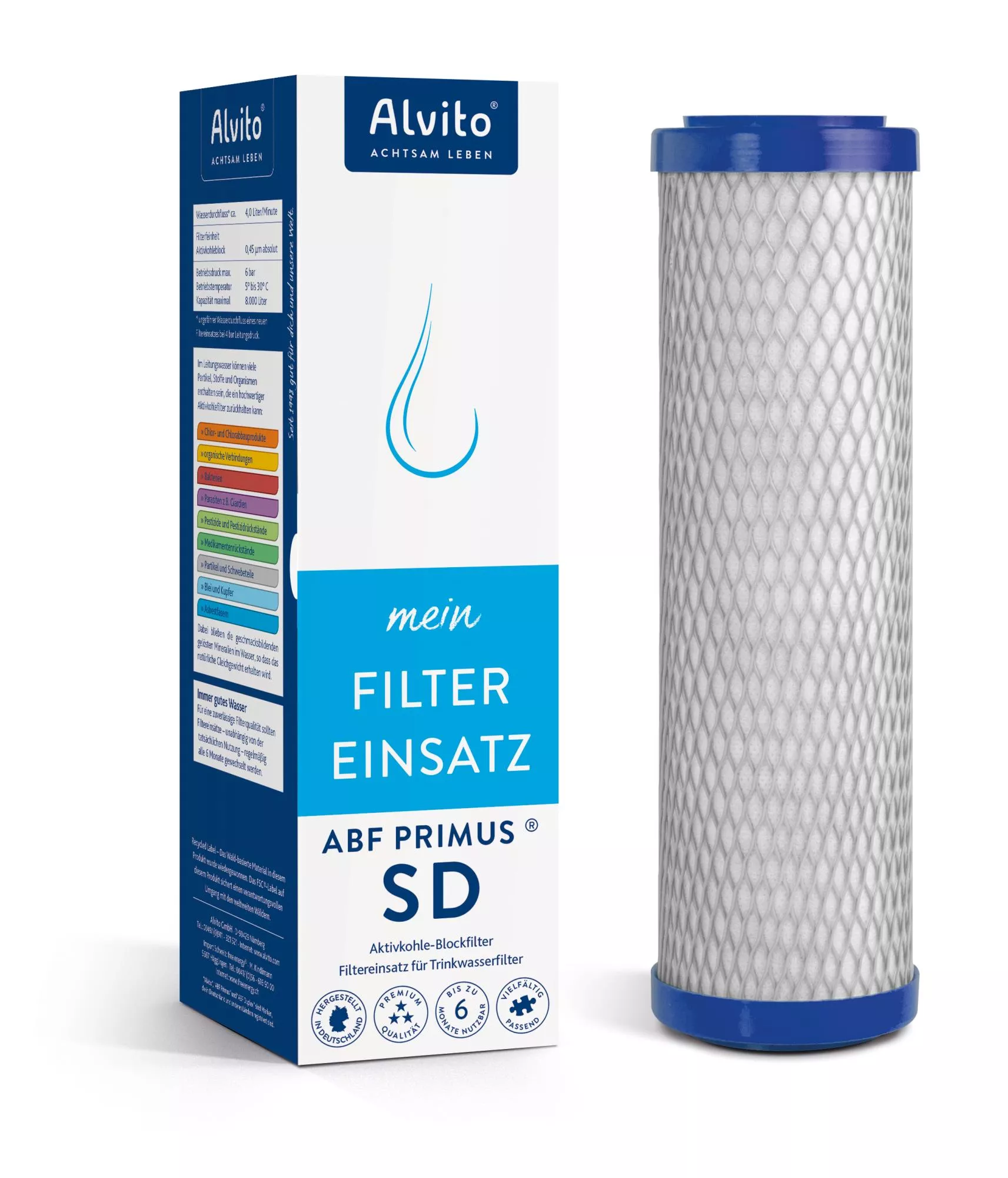 Alvito Filtereinsatz ABF Primus SD Alvito Filtereinsatz ABF Primus SD