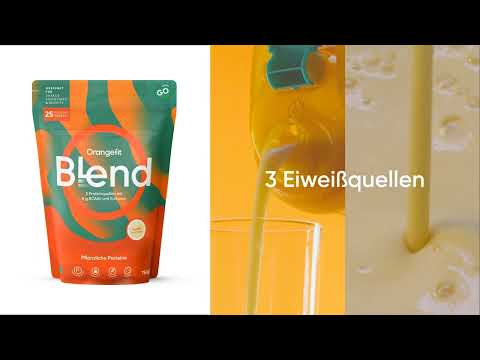 Orangefit High Protein-Shake Blend Vanille, 750g